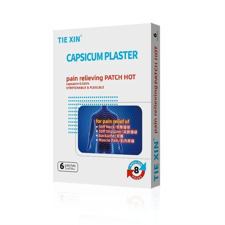 Huawei Poros Super Hot Capsicum Plaster Hot Therapy Relief Pain Capsaicin Patch